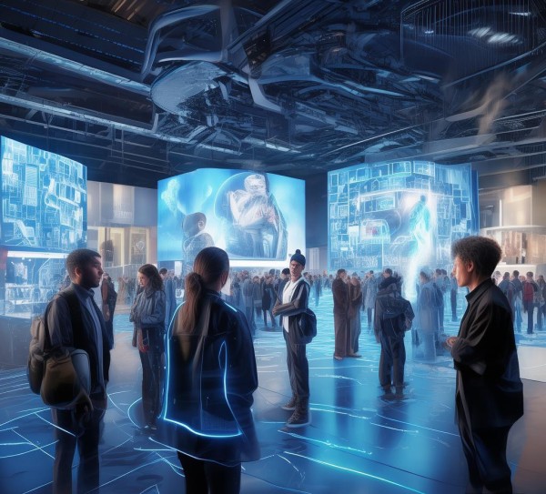 上海未来数字展会，数字时代的人机对话